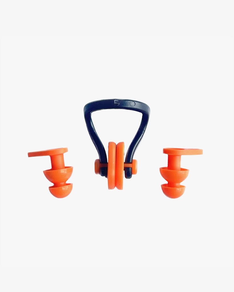 Cube Ear Plugs & Nose Clip Set 