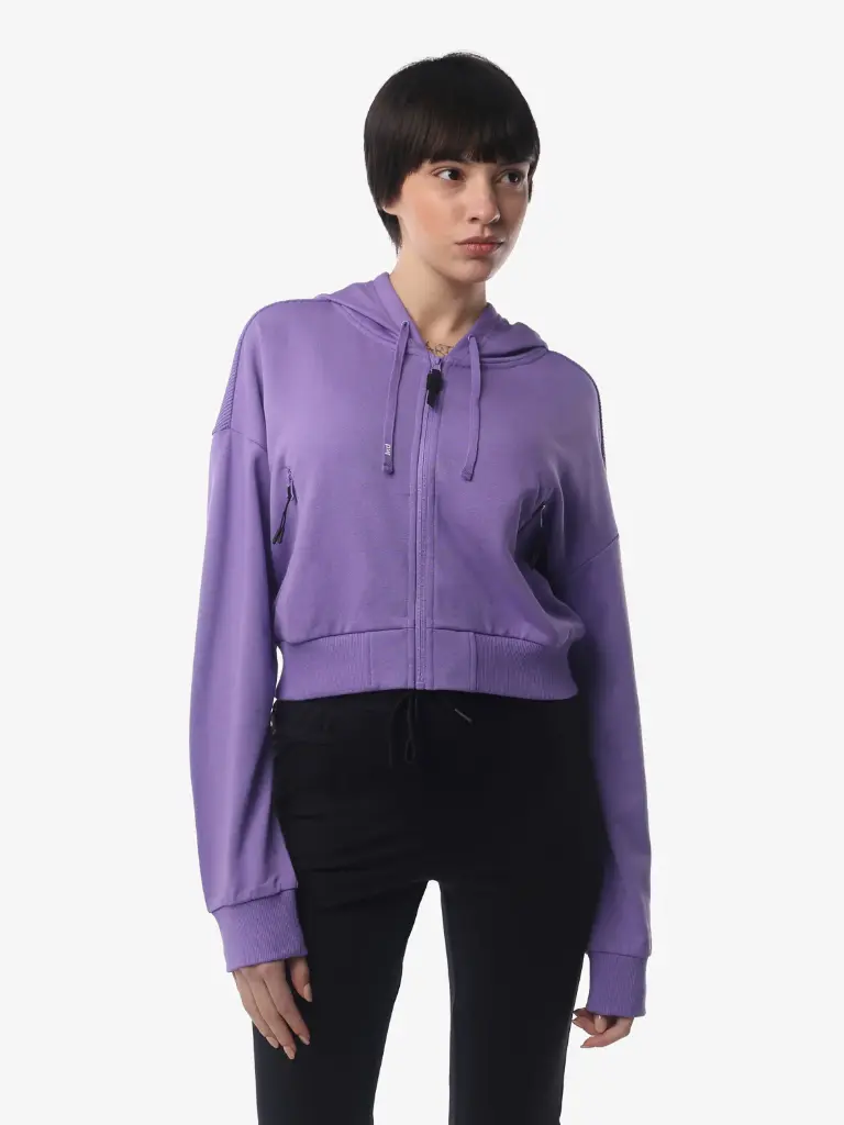 Kotton Mix Women Zip HD Jacket