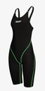 Jalpha Women's Competition Swimsuit Open Back