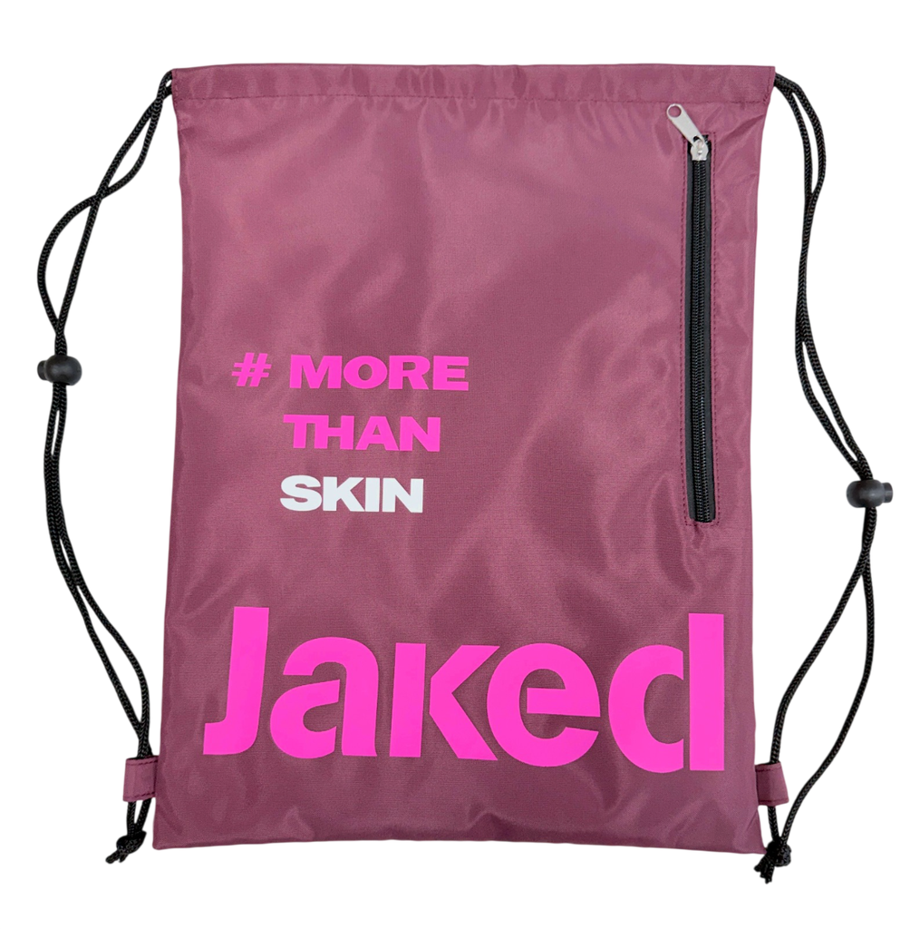 Jaked Drawstring Bag Maroon